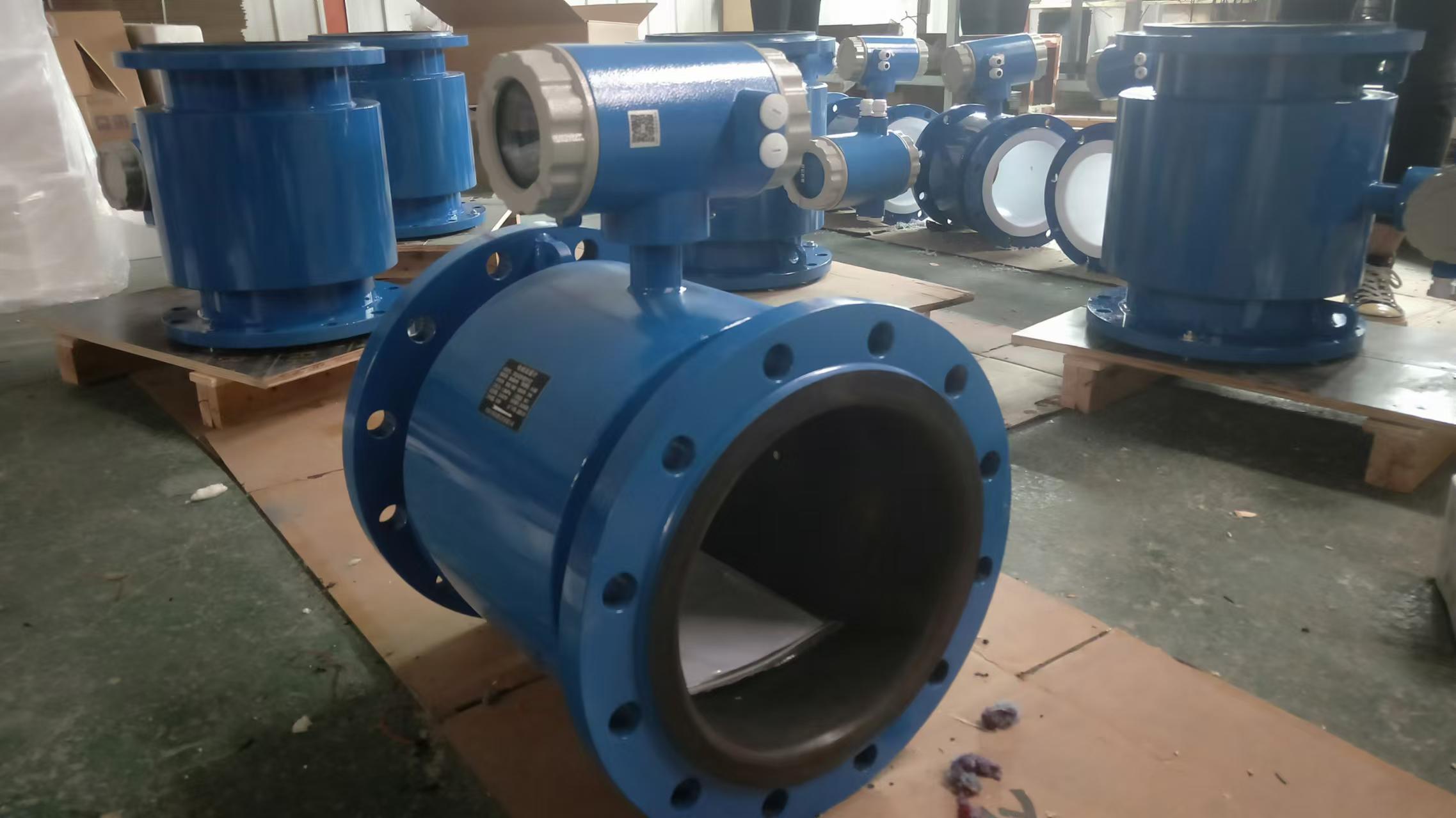 DN250電池供電電磁流量計發往貴州赤水